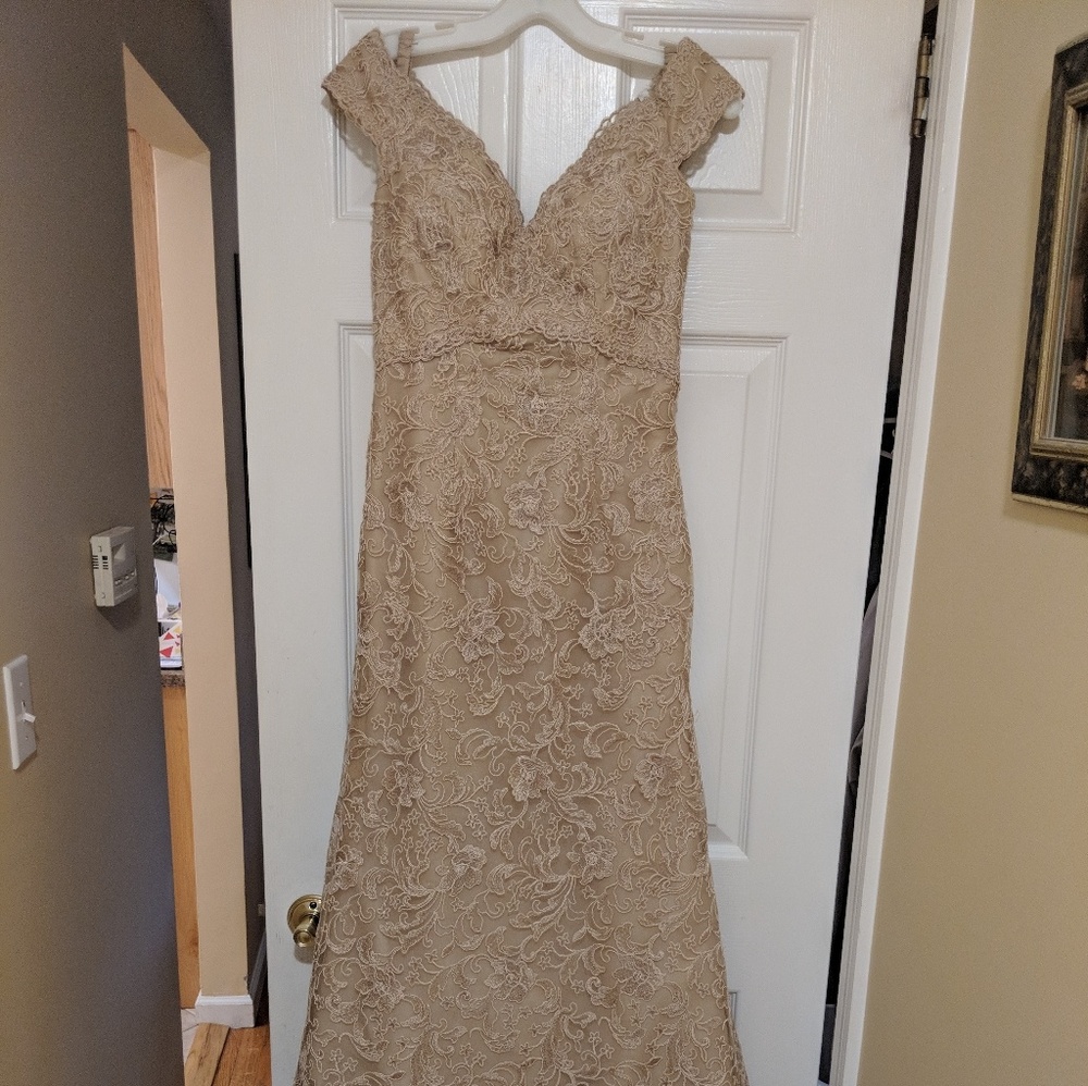 Ivonne D Mon Cheri mother of the bride gown